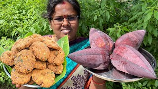எனக்கு பிடித்த வாழைப்பூ வடை சமையல் I Fresh Banana Flower Vadai Recipe I Vaalai Poo Vadai Recipe