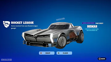 How To Get Mandalorian Steel Beskar NOW FREE In Fortnite (Unlocked Beskar Rocket League Car)