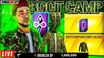 Winning BOOT CAMP Event (Full-Stream)  - Unlocking Unlimited Boosts + All Rewards on NBA2K21!