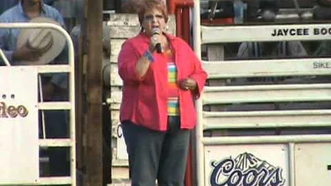 Lesa King at Sikeston Jaycee Bootheel Rodeo 2011