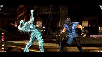 Sub Zero 13 hits kombo with x ray