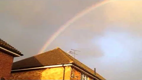 I can see a rainbow