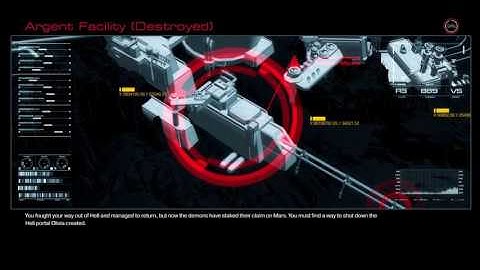 Doom 2016 - Argent Facility Destroyed: Text Briefing 