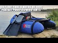 Je PÊCHE avec un FLOAT-TUBE à moins de 100€ (Débutant pêche)