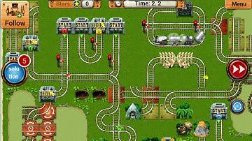 Rail Maze 2 Brain Train Gameplay - Train Puzzle Game - Android Gameplay #1993