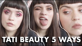 What's The Deal with the Tati Beauty Palette? | 5 Looks in 5 Days | Alice Thomas