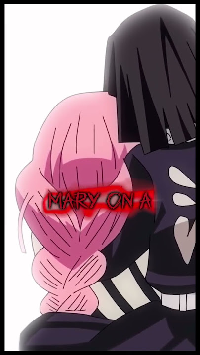 Mary on a cross edit | obanai x mitsuri death | fan animation #demonslayer #hashira