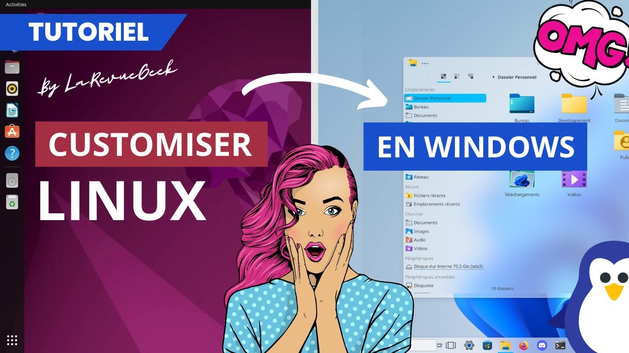 Transformer Linux en Windows c'est possible avec KDE ! Tutoriel complet ...