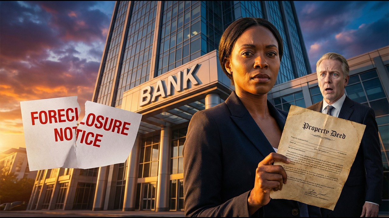 The CEO Mocked Her Foreclosure Case… Then She Revealed the Document | Ebony Tales Untold