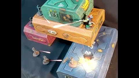 Basic Sci-Fi Shipping Containers for tabletop roleplaying and wargaming like Stargrave and Warhammer