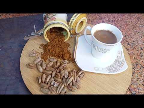 كيفية عمل القهوة أو البن من نواة البلح وبدون كافيين وتقدرى تتحكمى فى النكهات