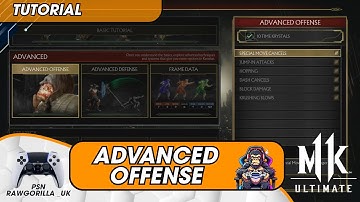 Mortal Kombat 11 - Tutorial - Advanced - Advanced Offense PS5 (MK11)