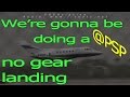[REAL ATC+REAL VIDEO] Hawker BELLY LANDING at Palm Springs PSP