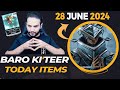 BARO KI'TEER June 28th, 2024 | NEW PRIMED MOD [WARFRAME]