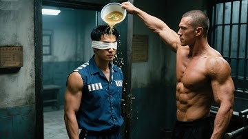 Prison bully mocks new inmate, not knowing he’s a martial arts master! Blind punch, all down