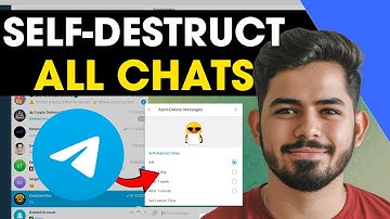 Hoe je een zelfvernietigingstimer instelt voor alle chats in Telegram (zelfstudie) 2025