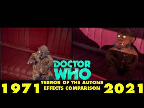 Doctor Who: Terror of the Autons Effects Comparison