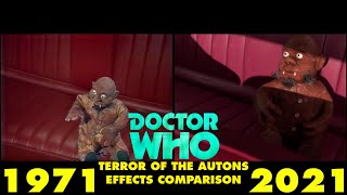 Doctor Who: Terror of the Autons Effects Comparison