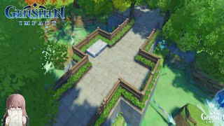 A Silent Voice Bridge Design Serenitea Pot L Genshin Impact