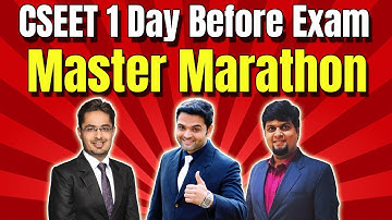 CSEET Jan 2022 Master Marathon | 1 Day Before CSEET Exam | CSEET Complete Syllabus Master Marathon