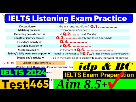 Ielts Listening Practice Test 2024 With Answers