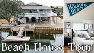 House Tour | Beach Cottage House Tour| Holden Beach, NC | Decorating Ideas | Coastal Decor