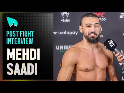 Mehdi Saadi Interview ARES 9 : "J'ai du mal à réaliser là"