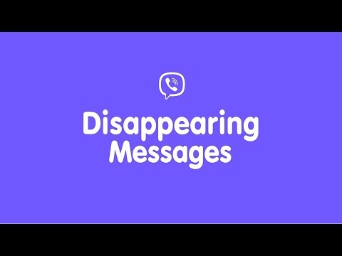 Disappearing Messages on Viber