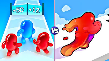 Join Blob Clash 3D Max Level 💥 vs Blob Runner 3D Gameplay | Android iOS Gameplay