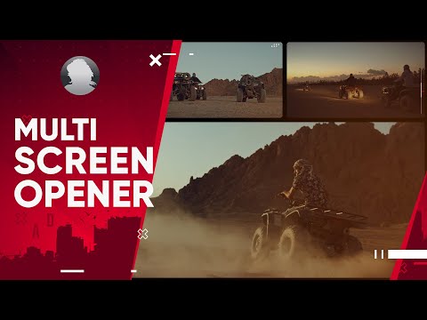 Multi Screen Opener - After Effects Template