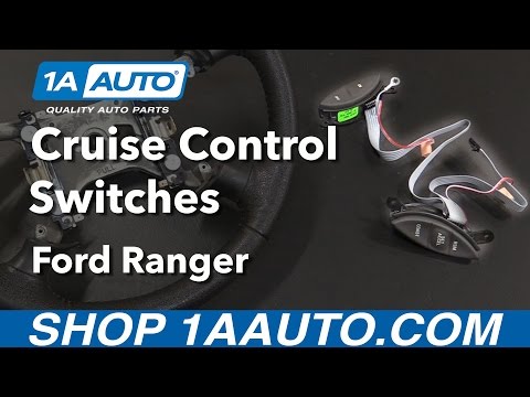 How to Replace Steering Wheel Mounted Cruise Control Switches 98-03 Ford Ranger