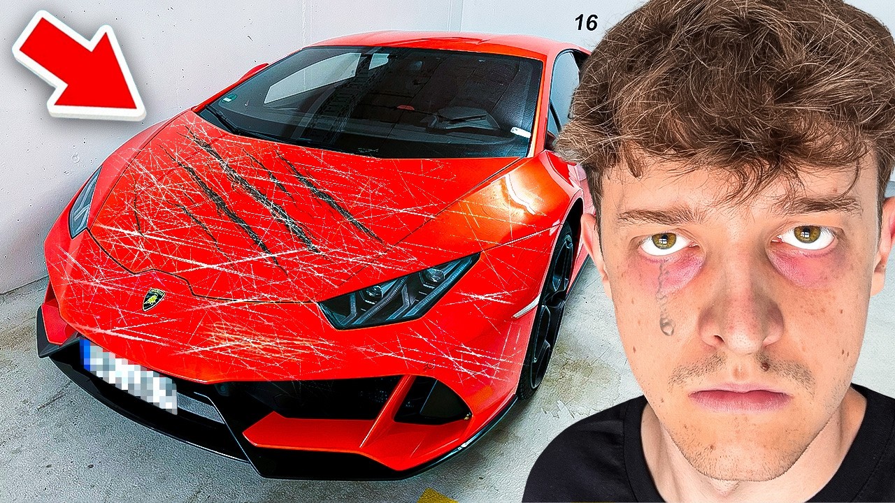 Mein LAMBORGHINI wurde ZERKRATZT...