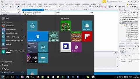 C# Otomasyon-5-Visual Studio 2013 Setup Oluşturma