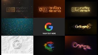 10 Logo Animation Pack | After Effects Templates