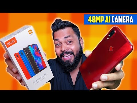 The Cheapest 48mp Camera Smartphone ⚡⚡ Redmi Note 7S Unboxing & First Impressions