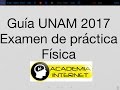 Guía de Física UNAM 2017 ÁREA 3 y ÁREA 4