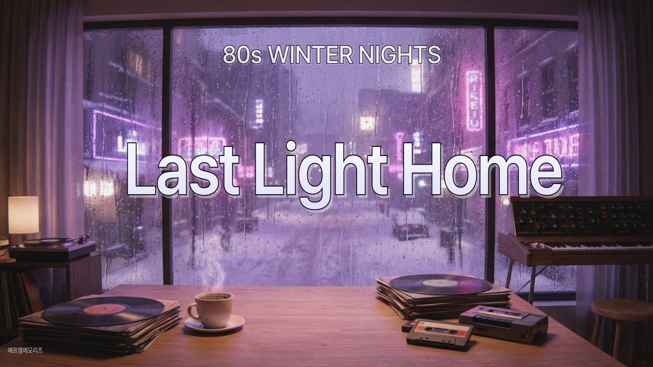 겨울밤 감성 발라드 | 80s WINTER NIGHTS - Last Light Home 