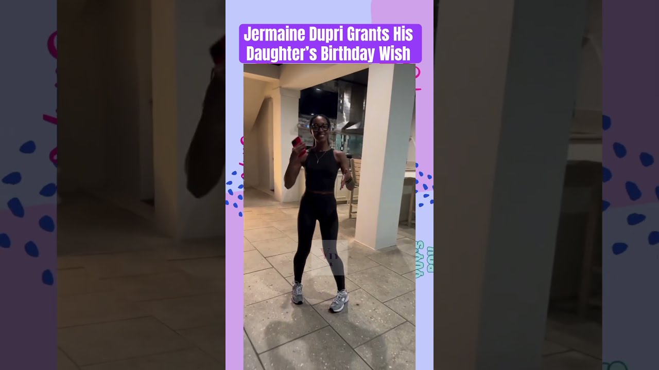 Jermaine Dupri Grants His Daughter S Birthday Wish