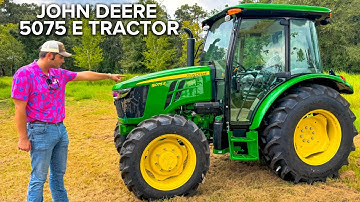 John Deere 5075 E: Full Tractor Overview