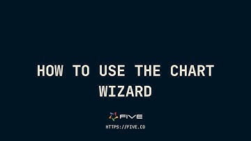 How To Use The Chart Wizard| Low-Code For Real Developers | Five.Co