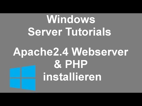 Video: Wie lade ich den Apache-Server für Windows herunter?