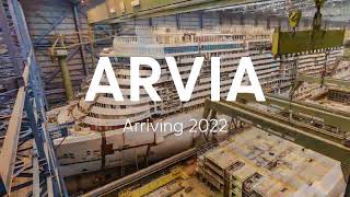 P\&O Cruises | Arvia, The Build So Far