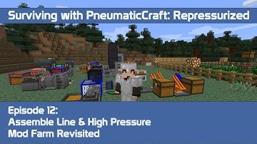 PneumaticCraft: Repressurized #12 - Assembly controller