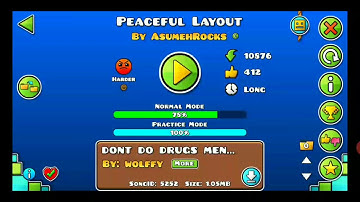 Geometry dash peaceful chroma key preview #1