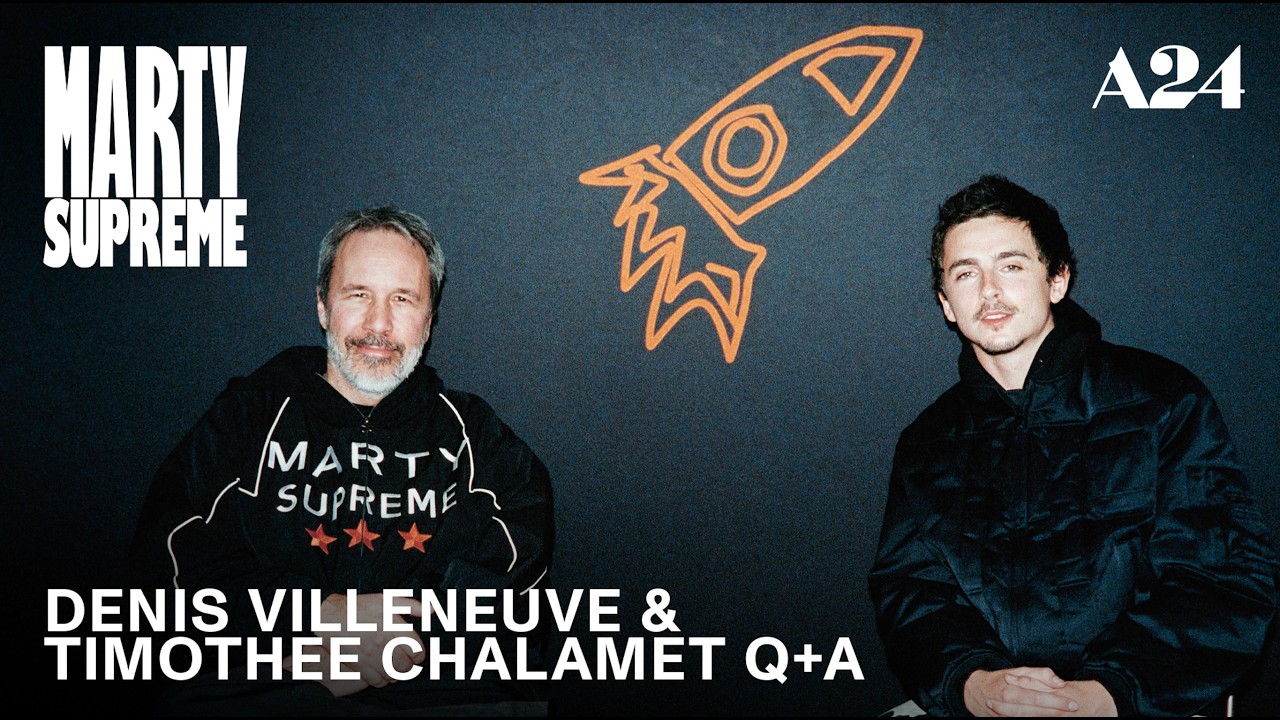 Denis Villeneuve & Timothée Chalamet Q+A | Marty Supreme | A24