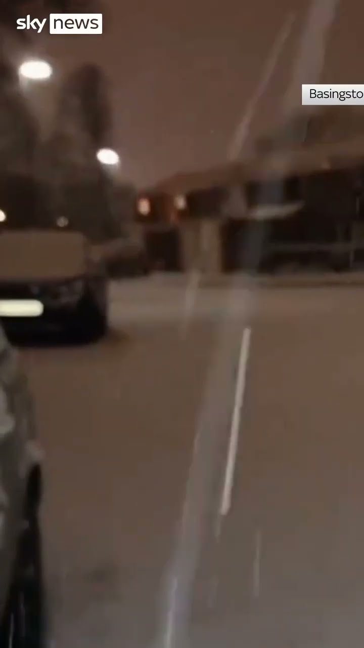 Heavy snow across the UK