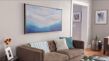 Install video of EQUINOX - gallery wrapped canvas print