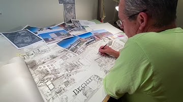 Caltech Bechtel Residence done in the style of Russell W. Porter