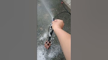 Chọn béc cho hệ thống tưới, béc T800 lưu lượng 250 lít / giờ