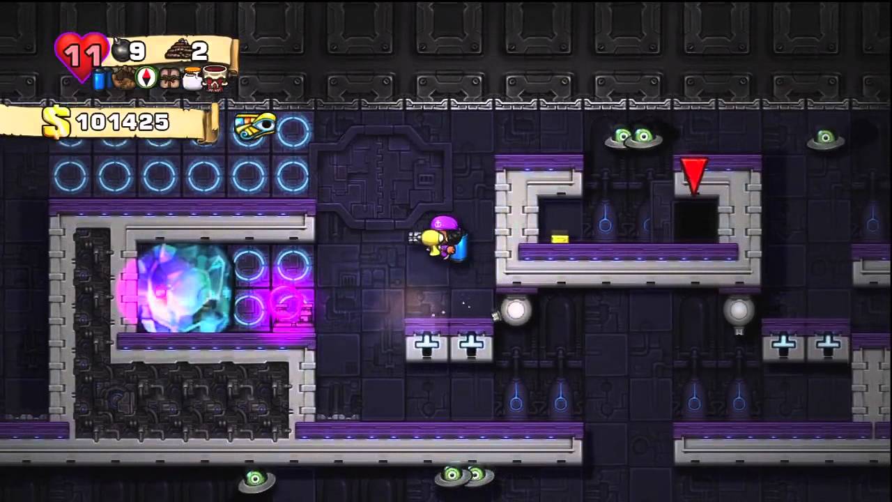 Spelunky 2 guide: How to find the Black Market and get the Hedjet